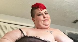 360-кілограмова секс-працівниця похвалилася, як заробляє 5 тисяч доларів на місяць (4 фото)