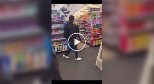 Охранник быстро пресек попытку кражи