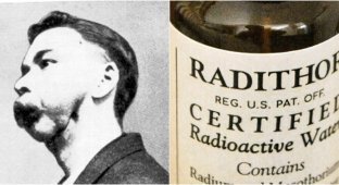 What happens if you drink radium for three years (7 photos)