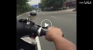 Compilation of unlucky motorcyclists.