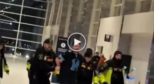 In Detroit, a driver crashed into an airport terminal while trying to catch a flight.