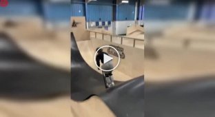 A landing that the ankle did not approve of