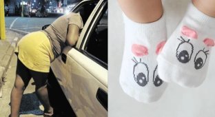 Due to a shortage of condoms, prostitutes in Zimbabwe began to use children's socks (5 photos)