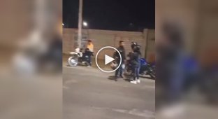 A very stupid act by a police officer