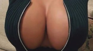 Tight dresses make the forms of these beautiful girls more appetizing