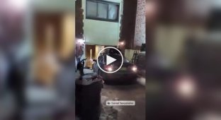 В Нью-Йорке водитель несколько раз протаранил синагогу