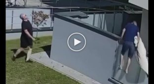 In Poland, a girl survived a fall from the fifth floor