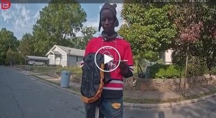 Bodycam footage captures routine check escalating into a violent confrontation