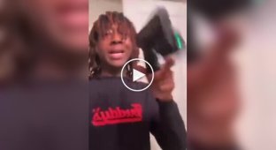 The rapper accidentally shot himself while recording a video on TikTok