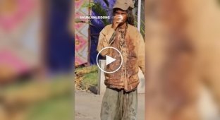 Residents consider the local crazy homeless woman to be the incarnation of a saint