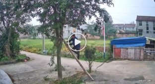 A spectacular end to the workday