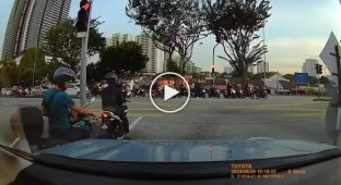 Motorcycle strike