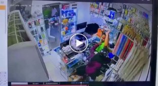 A botched store robbery in the Dominican Republic