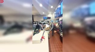 A flying wig and a mass brawl: what's going on at a Dutch McDonald's