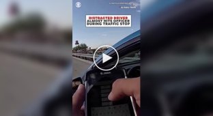 В Техасе инспектор едва не оказался под колесами во время проверки