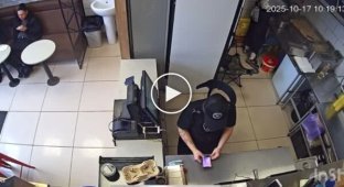 In Tatarstan, a man shot a cafe employee several times with an air pistol