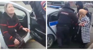 “We have a secular state, we don’t live according to Sharia”: in St. Petersburg, visitors caused a scandal during their arrest (2 photos + 2 videos)