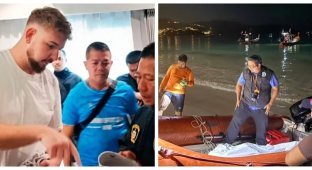 In Thailand, an Australian tourist fatally ran over a Russian with a jet ski and tried to escape (4 photos + 1 video)