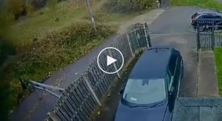 They didn't notice the barrier