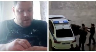 A white magician from Russia pumped himself up with alcohol and set the whole house on edge (6 photos + 1 video)