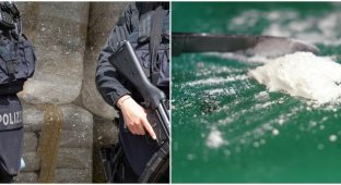 35 tons of cocaine seized in Germany (4 photos)