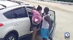 Gas station dispute ends in a trip to the hospital
