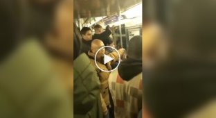 A verbal altercation between migrants ended in a fight