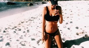 Gorgeous blonde with a curvy bust from Australia Keely Gardner