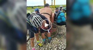 Змащування п'ятої точки.