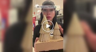 No-no: Doctors ask people to use Christmas decorations only for their intended purpose