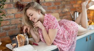 Софія на кухні