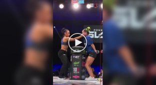 На турнире по пощечинам один удар закончился сломанным носом