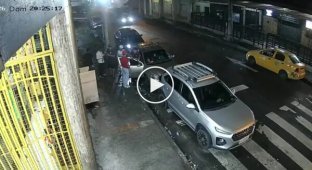Нападение эквадорской банды на конкурентов