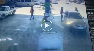 Бразилець напав на колишню дівчину на заправці