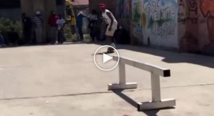 Dangerous skateboard tricks