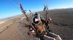 80 км вниз: мотопарапланерист отримав важкі травми після падіння