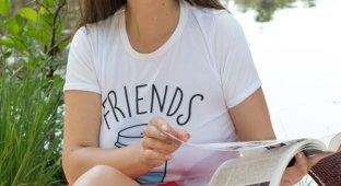 Ди отдыхает на природе