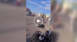 Схватка мага и воина на дороге в Мексике