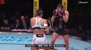 Один из самых жестких нокаутов в истории UFC