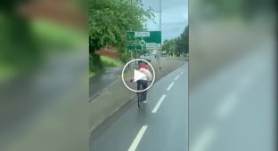 No accidents. Not the safest way to transport children