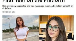 20-year-old Sophie Rain, who earned 43 million dollars on Onlyfans, is still a virgin (6 photos)