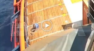 Safety on a ship failed