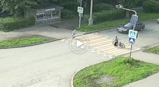 It's hard to spot grandma in such a big jeep