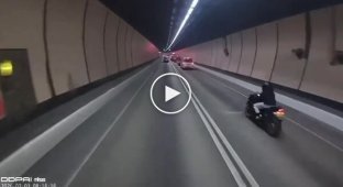 A car is more comfortable than a motorcycle