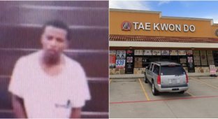 In Texas, a family of taekwondo instructors caught a rapist (5 photos)