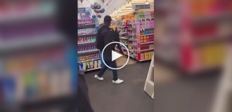 Охранник быстро пресек попытку кражи