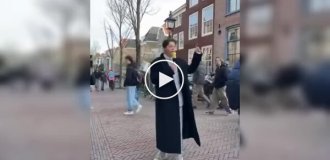 Film crew attacked on street in Netherlands