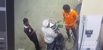 Случай на индийской заправке