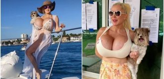 48-year-old diva confuses others with her curves (5 photos)