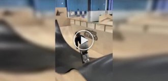 A landing that the ankle did not approve of